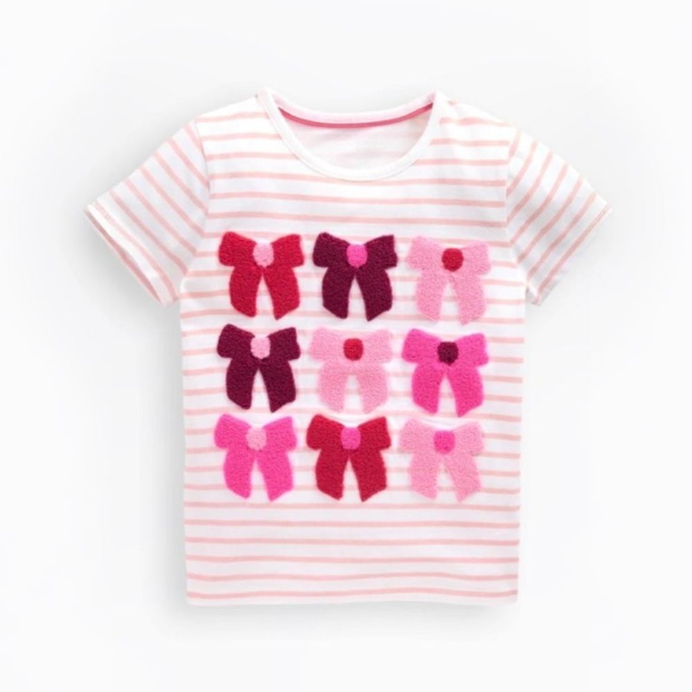 MINI BODEN GIRLA BAY BOUCLE T-SHIRT